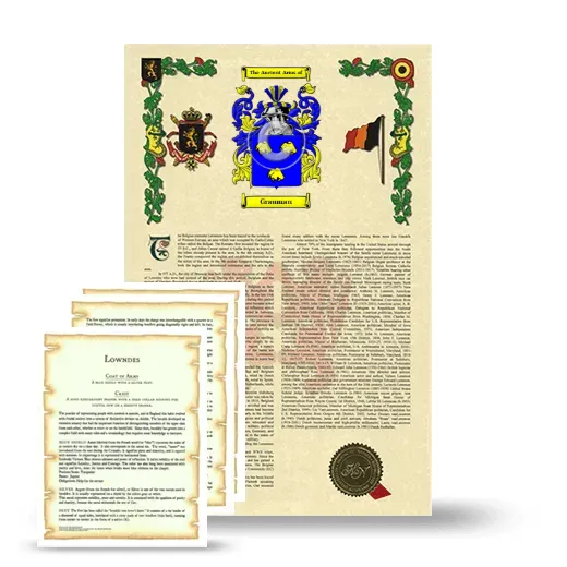 Grauman Armorial History and Symbolism package