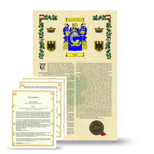Groft Armorial History and Symbolism package