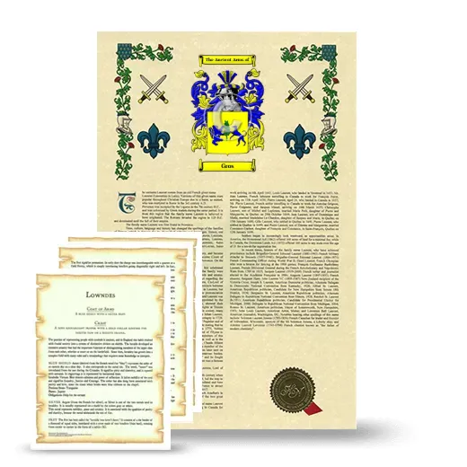 Gros Armorial History and Symbolism package