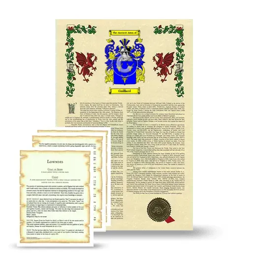 Guillard Armorial History and Symbolism package