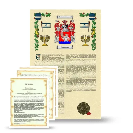 Gutmann Armorial History and Symbolism package