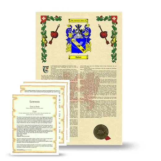 Habet Armorial History and Symbolism package