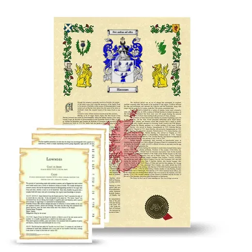 Hannas Armorial History and Symbolism package