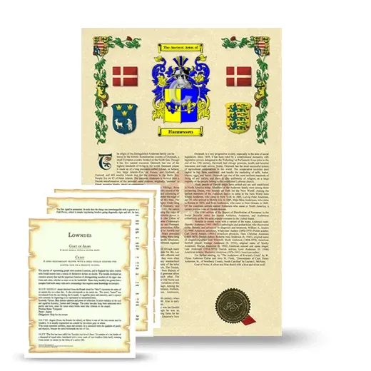 Hannessen Armorial History and Symbolism package