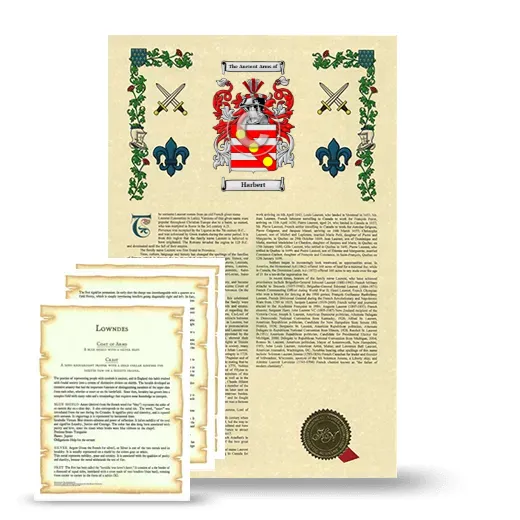 Harbert Armorial History and Symbolism package