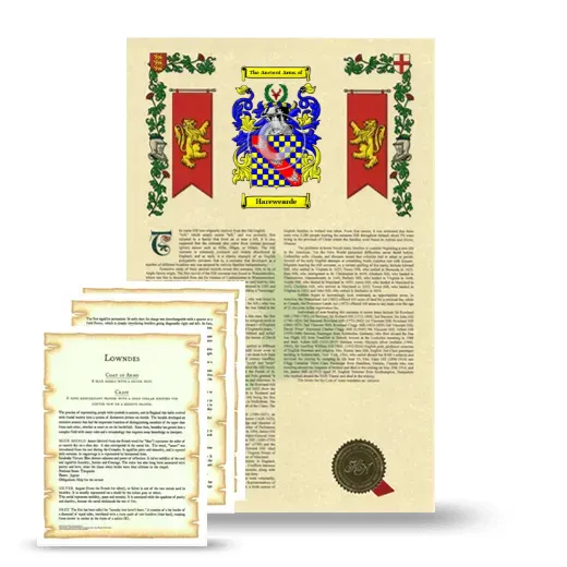 Harewearde Armorial History and Symbolism package