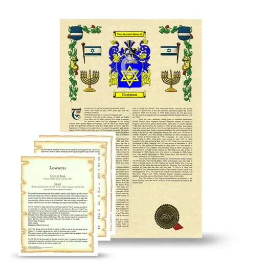 Hartman Armorial History and Symbolism package