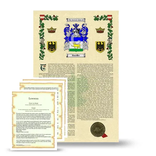 Haseller Armorial History and Symbolism package