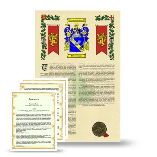 Heversham Armorial History and Symbolism package