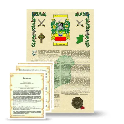 Heverymynd Armorial History and Symbolism package