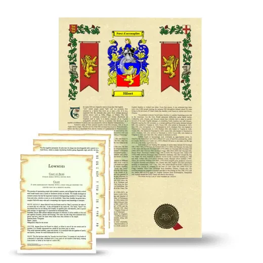 Hibert Armorial History and Symbolism package