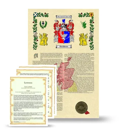 Hitchieson Armorial History and Symbolism package