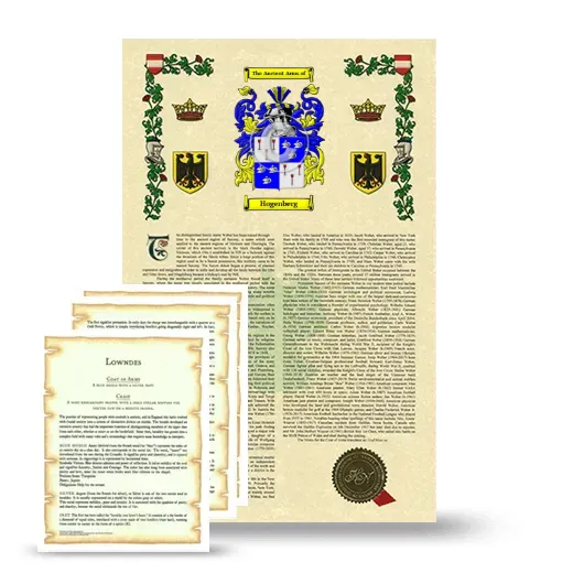 Hogenberg Armorial History and Symbolism package