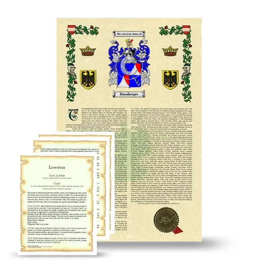 Hornberger Armorial History and Symbolism package