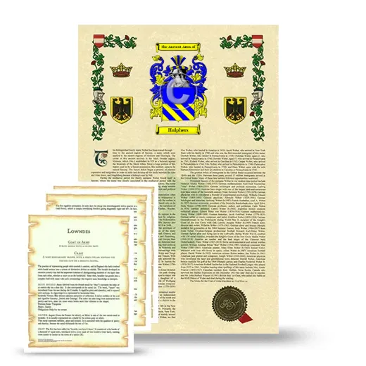 Hulphers Armorial History and Symbolism package