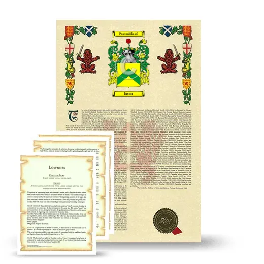 Ixton Armorial History and Symbolism package