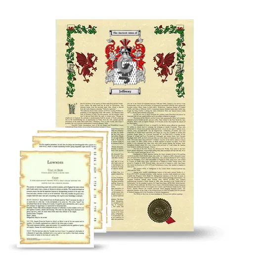 Jefferay Armorial History and Symbolism package