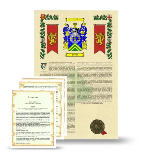 Joseph Armorial History and Symbolism package