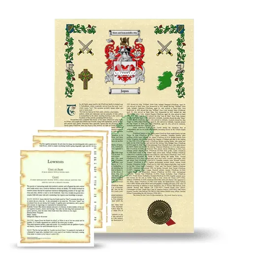Joyes Armorial History and Symbolism package