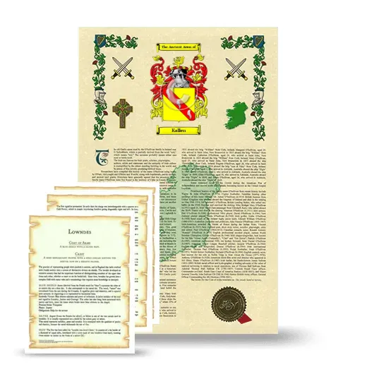 Kallen Armorial History and Symbolism package