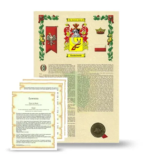 Kazimierski Armorial History and Symbolism package