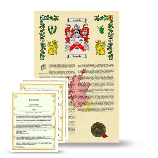 Kennedie Armorial History and Symbolism package