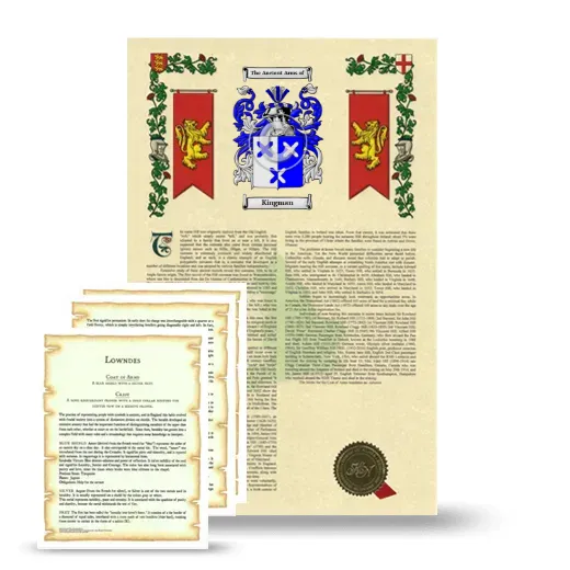 Kingman Armorial History and Symbolism package
