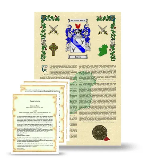 Knees Armorial History and Symbolism package