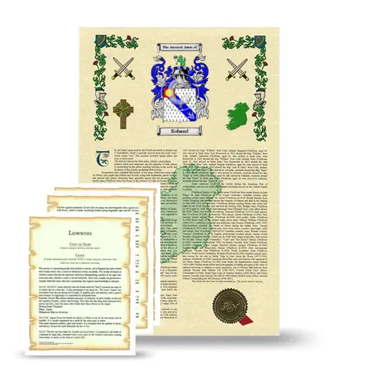Kohand Armorial History and Symbolism package
