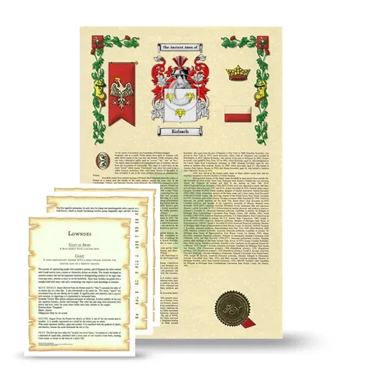 Kubach Armorial History and Symbolism package