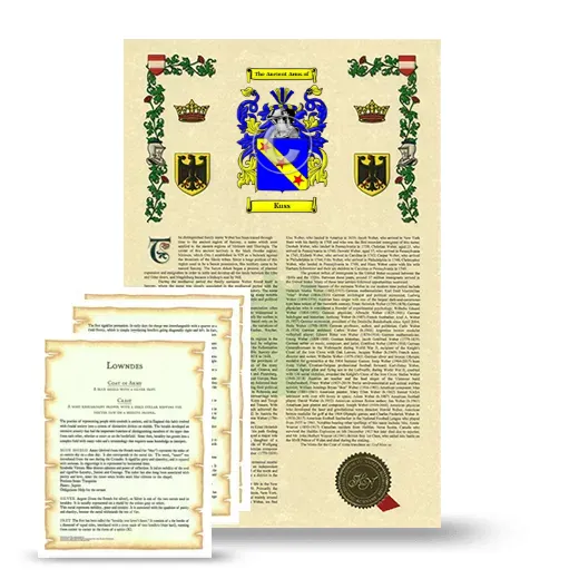 Kuss Armorial History and Symbolism package