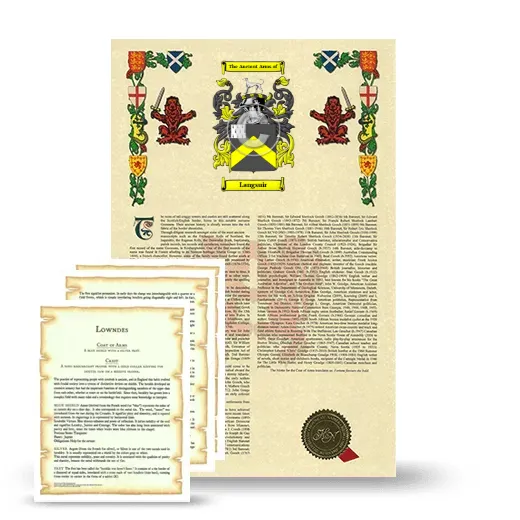 Langsuir Armorial History and Symbolism package
