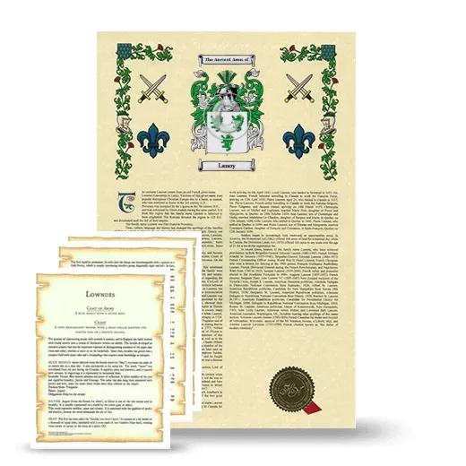 Lanoy Armorial History and Symbolism package