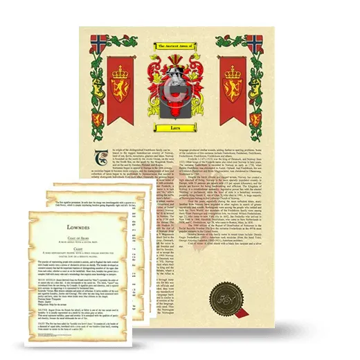 Lars Armorial History and Symbolism package