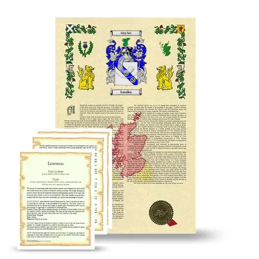 Lassley Armorial History and Symbolism package