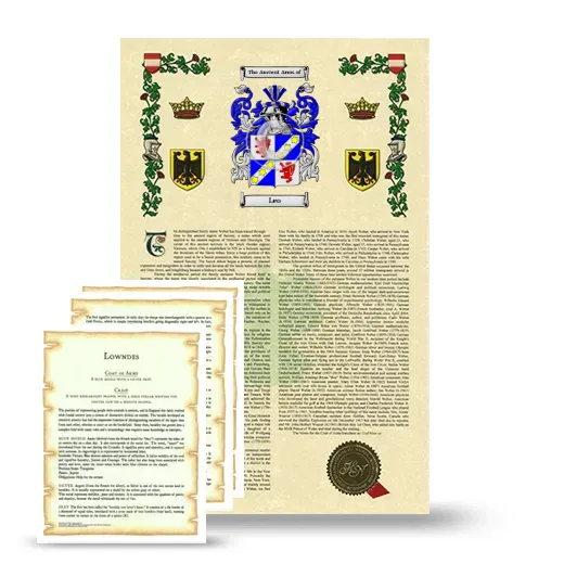 Leo Armorial History and Symbolism package
