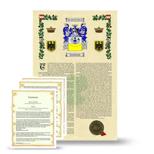 Linnemann Armorial History and Symbolism package