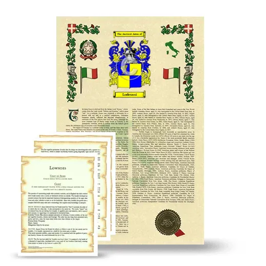 Lodesani Armorial History and Symbolism package