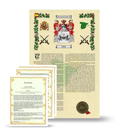 Lolas Armorial History and Symbolism package
