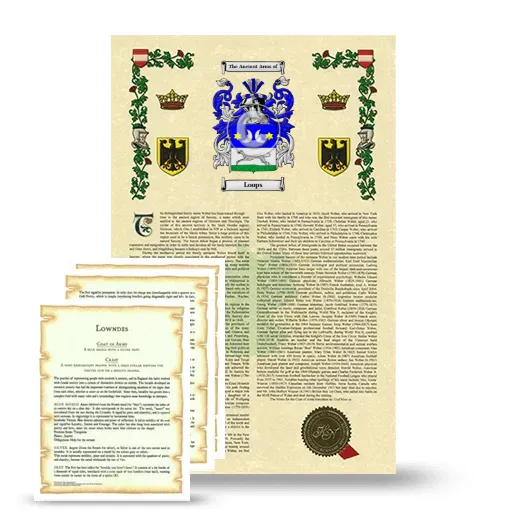 Loops Armorial History and Symbolism package