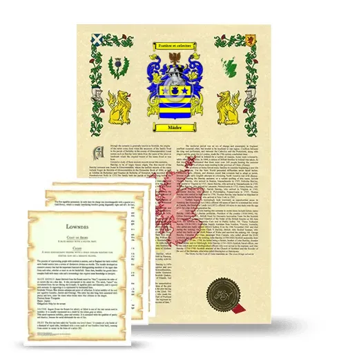 Mäder Armorial History and Symbolism package