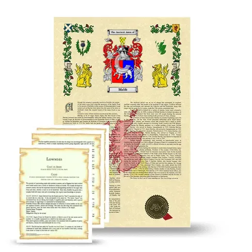 Mabb Armorial History and Symbolism package