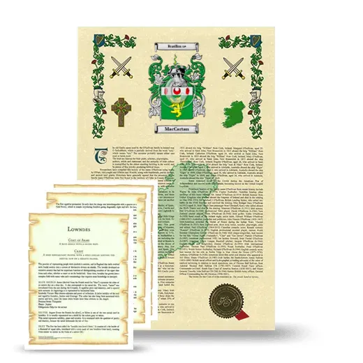 MacCartan Armorial History and Symbolism package