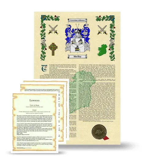 Mackay Armorial History and Symbolism package