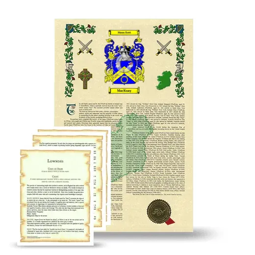 MacKuay Armorial History and Symbolism package