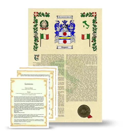 Magnett Armorial History and Symbolism package