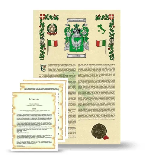 Marchin Armorial History and Symbolism package