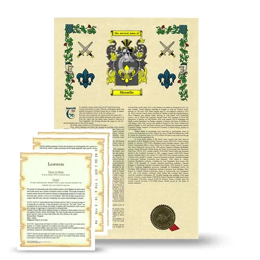 Marsella Armorial History and Symbolism package