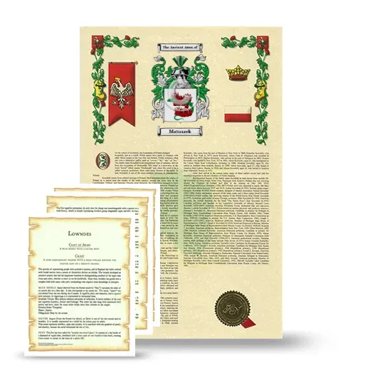 Matuszek Armorial History and Symbolism package