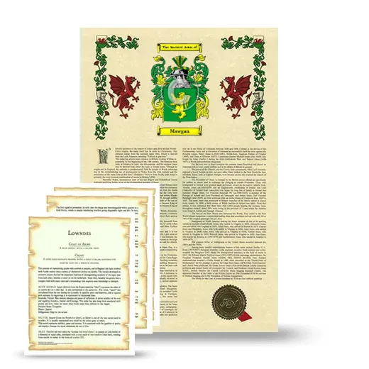 Mawgan Armorial History and Symbolism package